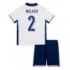 England Kyle Walker #2 Heimtrikot EM 2024 Kurzarm (+ kurze hosen)